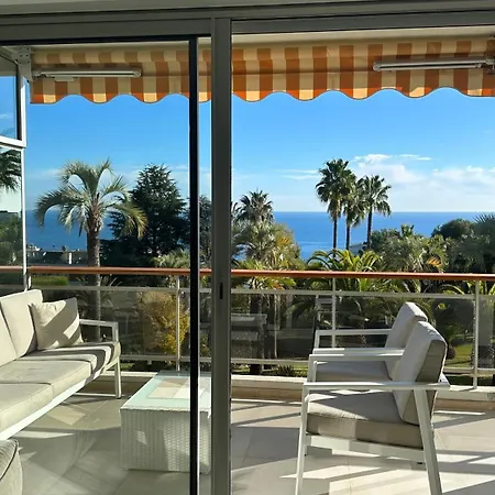 Appartement 2 Chambres Vue Mer Panoramique, Proche Croisette Cannes Vallauris Exterior photo